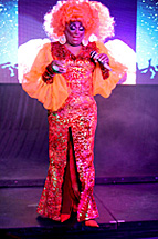 drag queen on stage